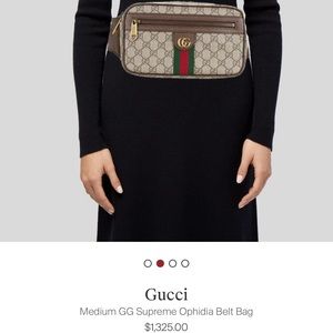 Gucci ophidia belt bag